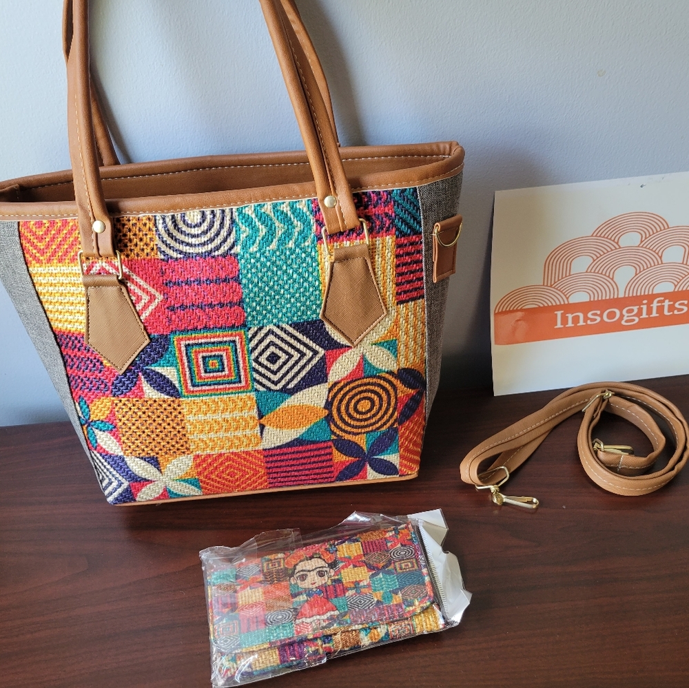 Mexican bag and wallet